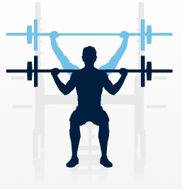 BARBELL İLE OTURARAK NECK PRESS