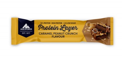 PROTEIN LAYER ÇITIR ÇITIR KARAMEL FISTIK CRUCH YÜKSEK PROTEİN BAR